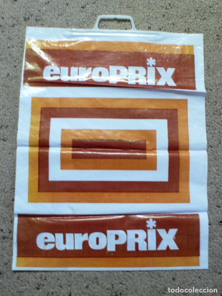 Vintage: BOLSA PL&Aacute;STICO ALMACENES EUROPRIX - Foto 1