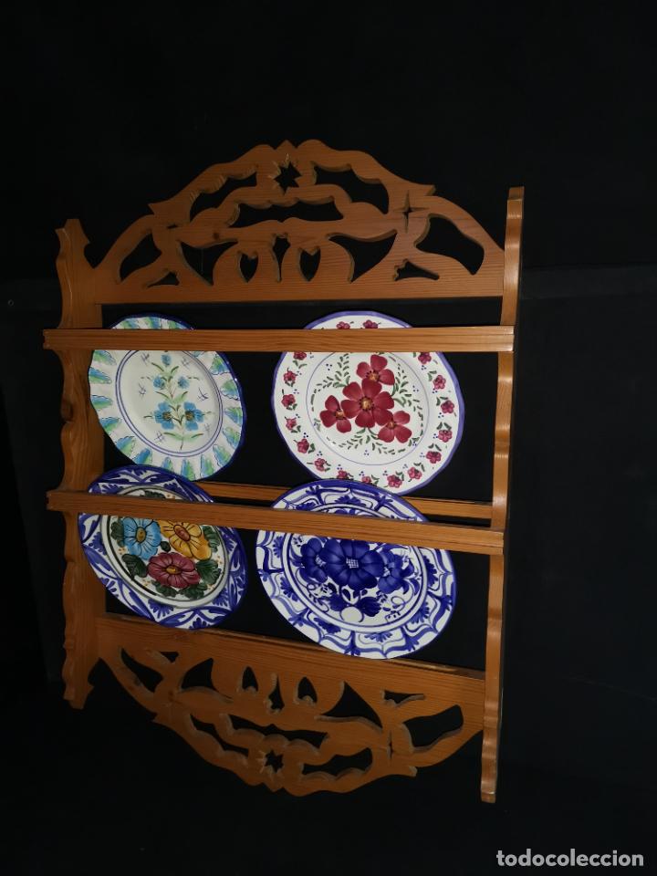 Vintage: PLATERA DE MADERA - Foto 3