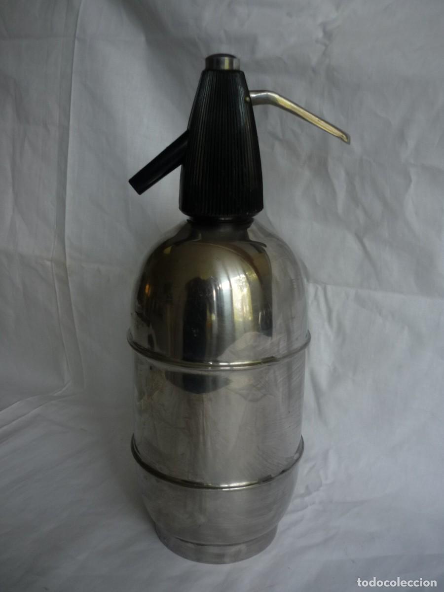 Vintage: Sif&oacute;n de acero inoxidable ANFA - Foto 2