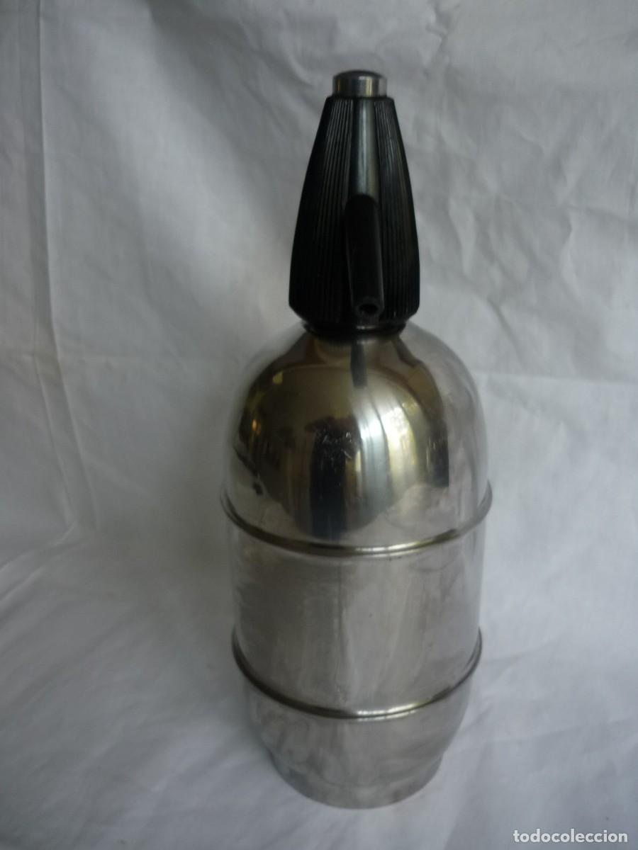 Vintage: Sif&oacute;n de acero inoxidable ANFA - Foto 3