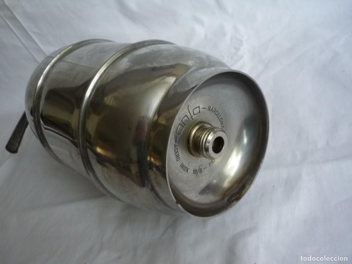 Vintage: Sif&oacute;n de acero inoxidable ANFA - Foto 8
