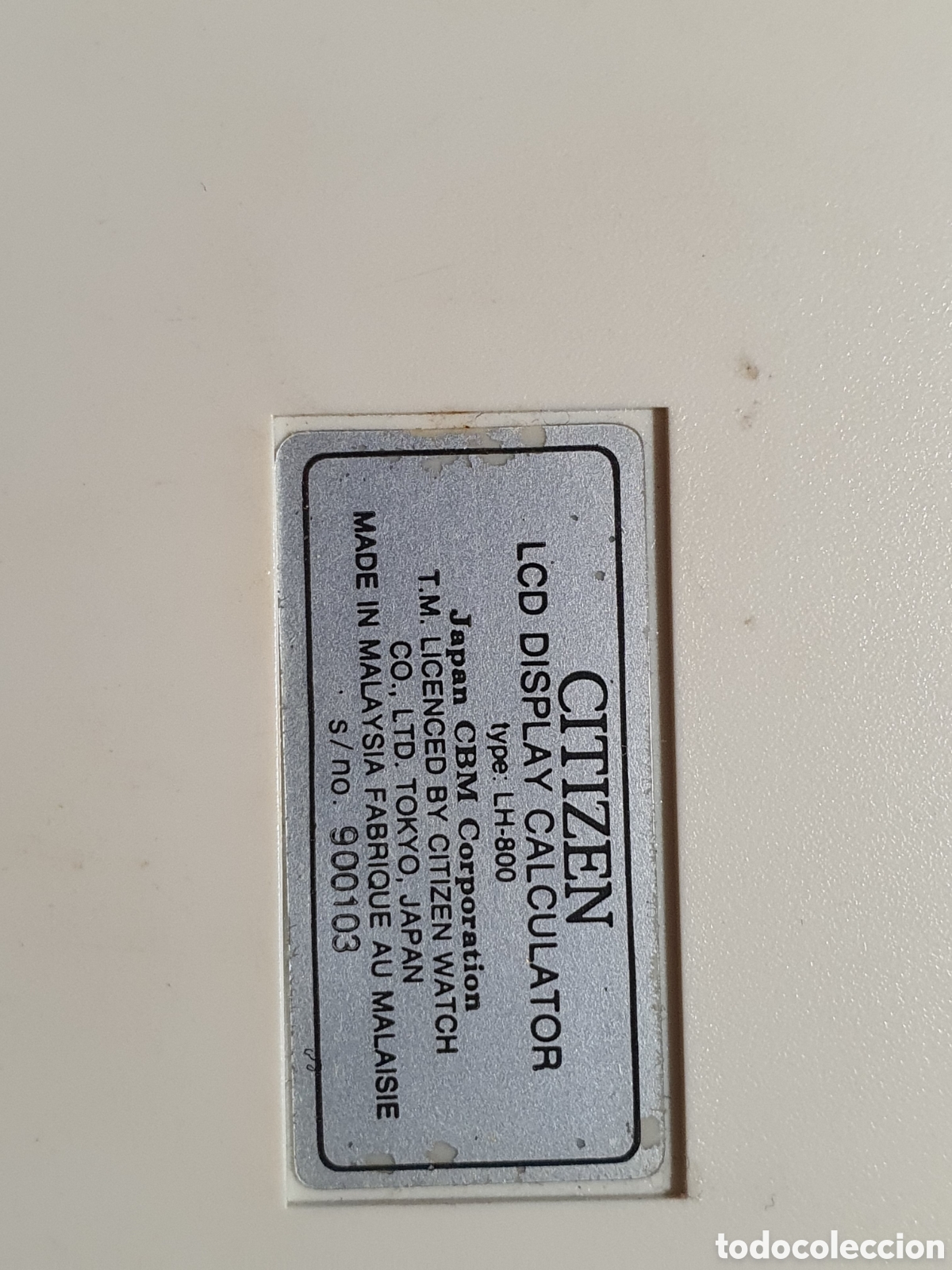 Vintage: Calculadora Citizen LH-800 - Foto 4