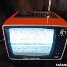 Vintage: PEQUEÑO TELEVISOR PORTÁTIL VÍDEO POCKET MODELO -416-RETRO