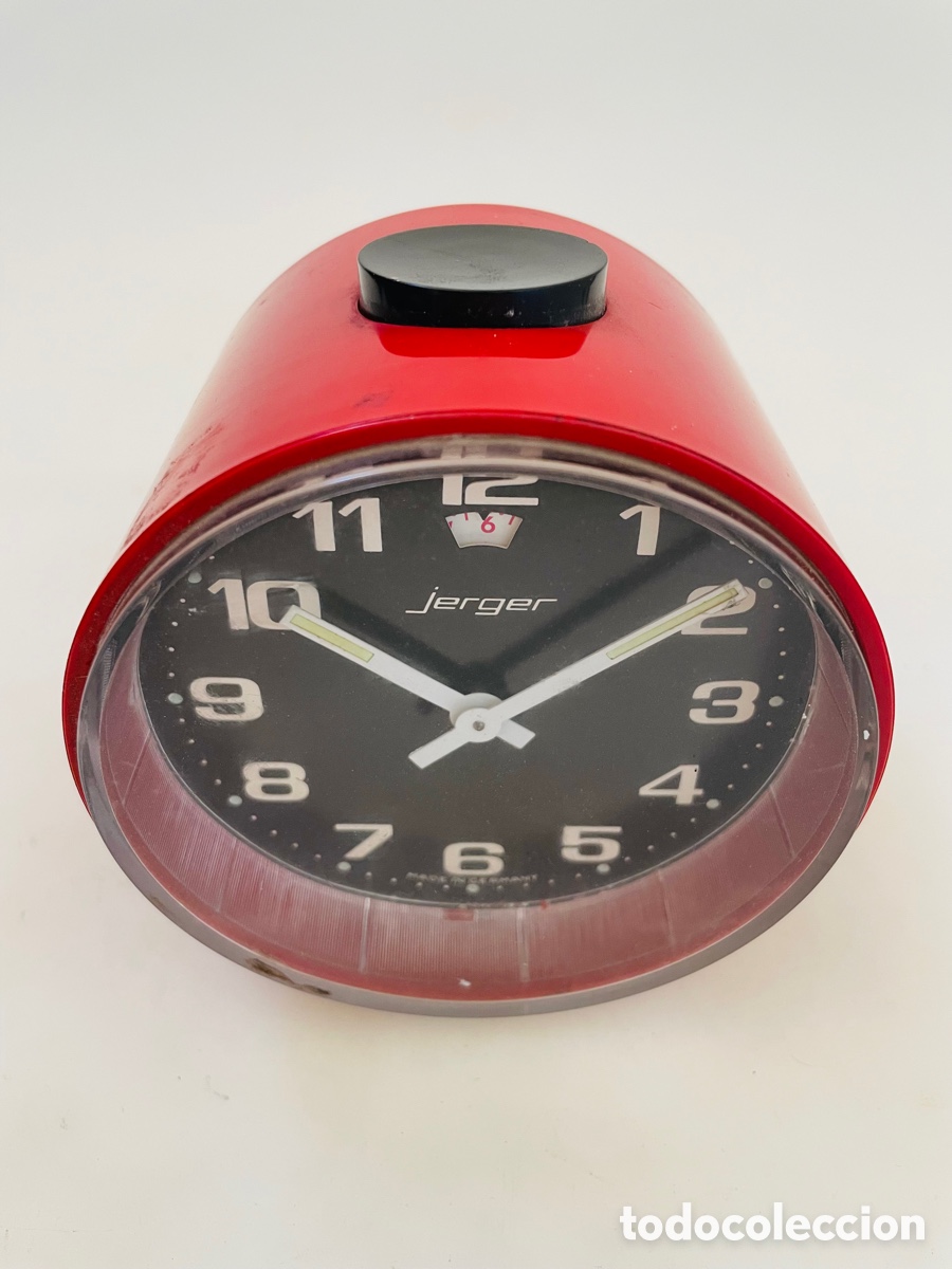 Vintage: Jerger Space Age Design Clock 1970s - Foto 2
