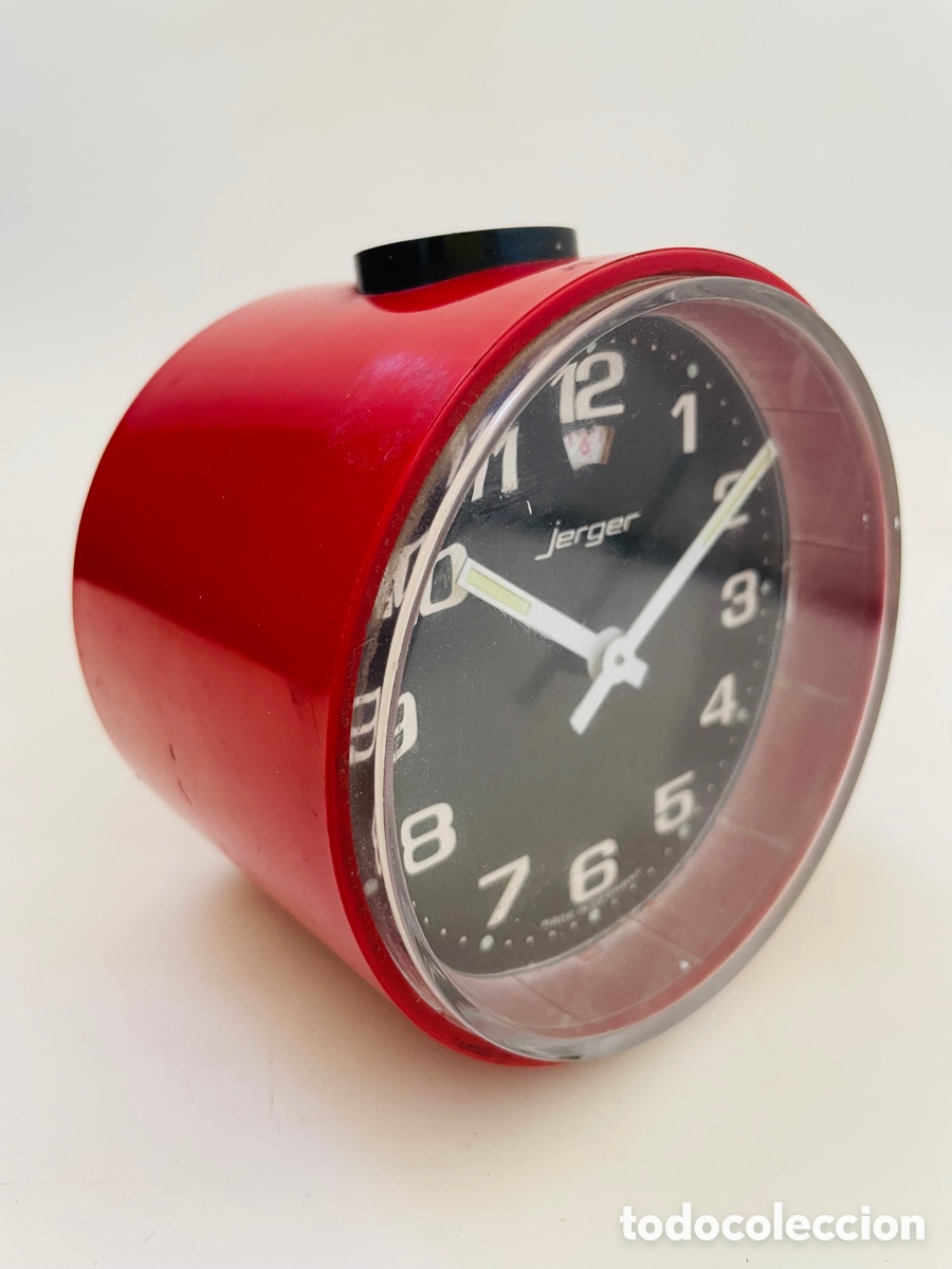 Vintage: Jerger Space Age Design Clock 1970s - Foto 5