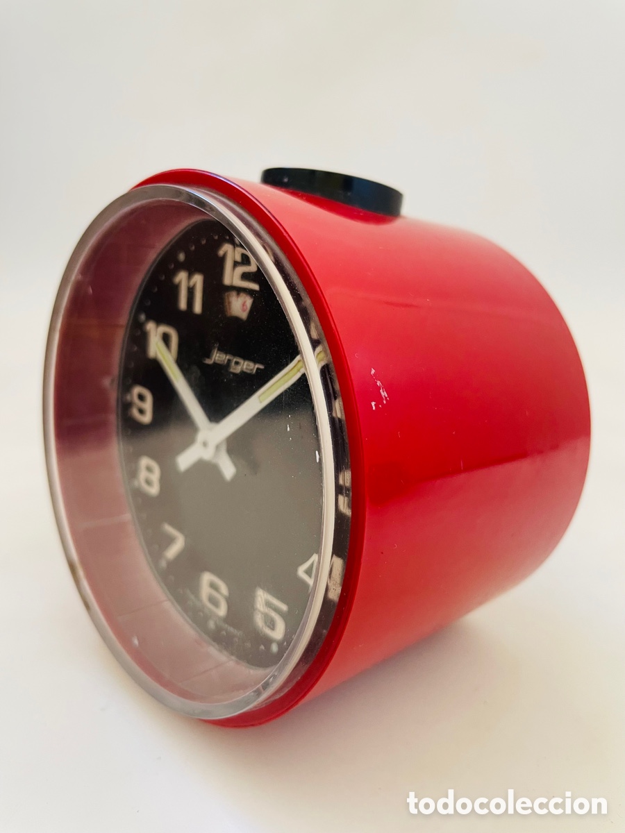 Vintage: Jerger Space Age Design Clock 1970s - Foto 6