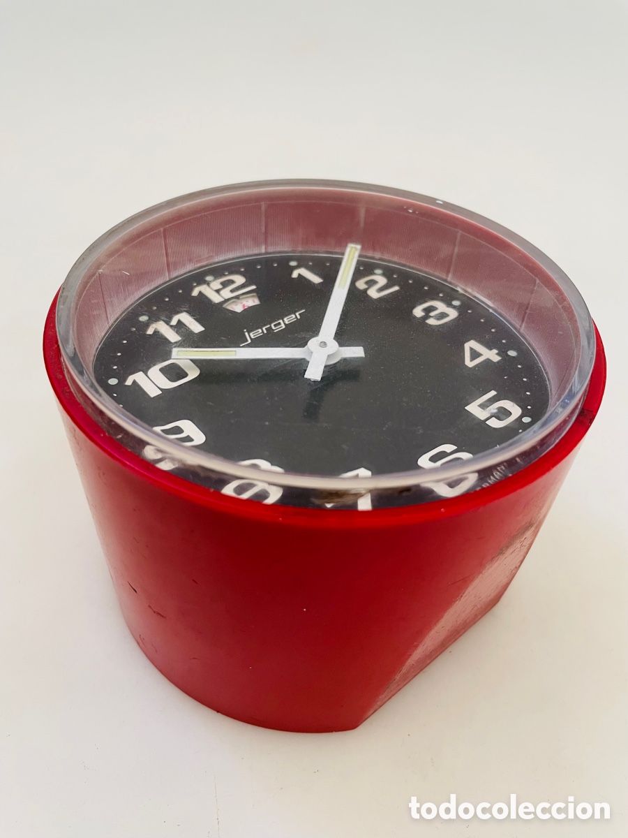 Vintage: Jerger Space Age Design Clock 1970s - Foto 9