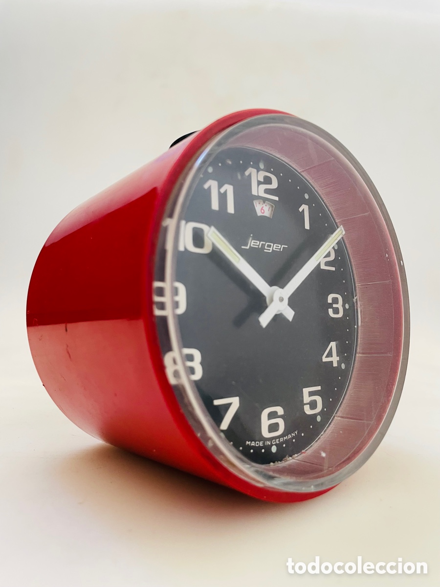 Vintage: Jerger Space Age Design Clock 1970s - Foto 1