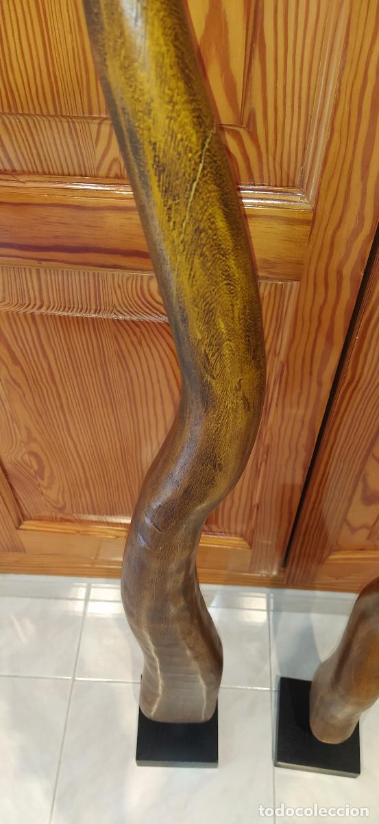 Vintage: llamas de fuego de madera - Foto 2