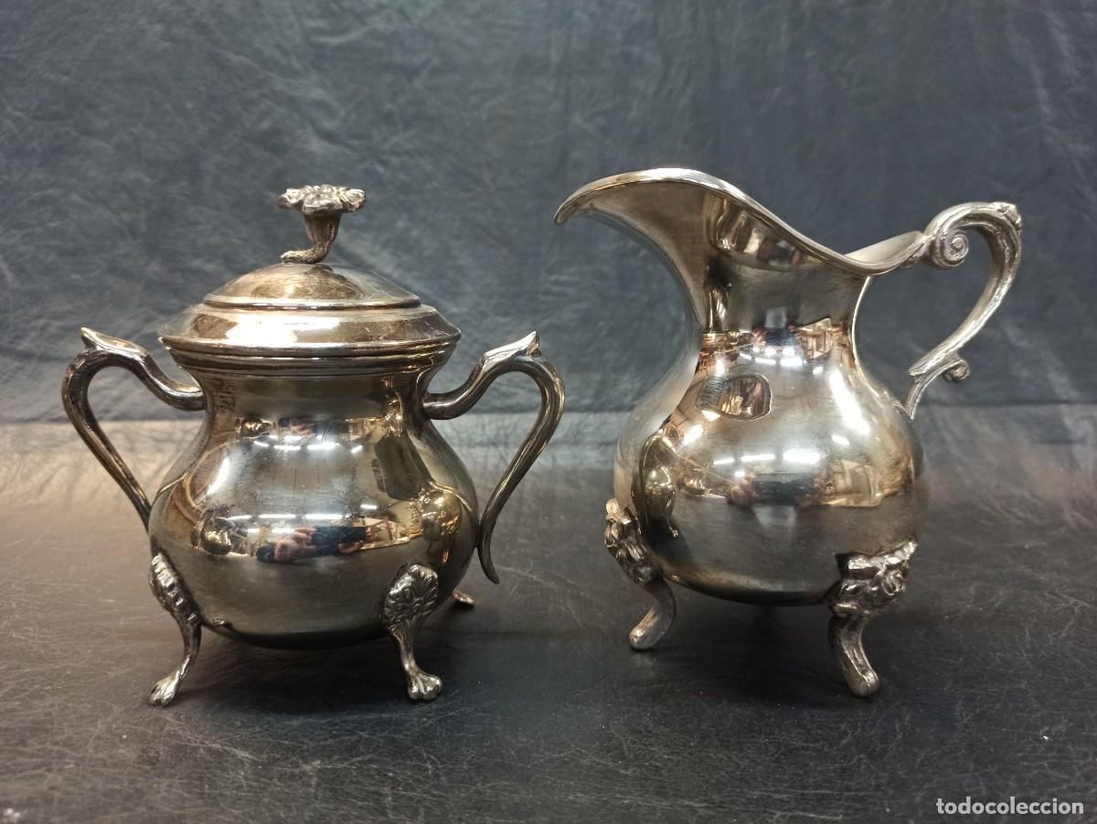 Vintage: Elegante conjunto de cafe. 4 piezas. C68 - Foto 3