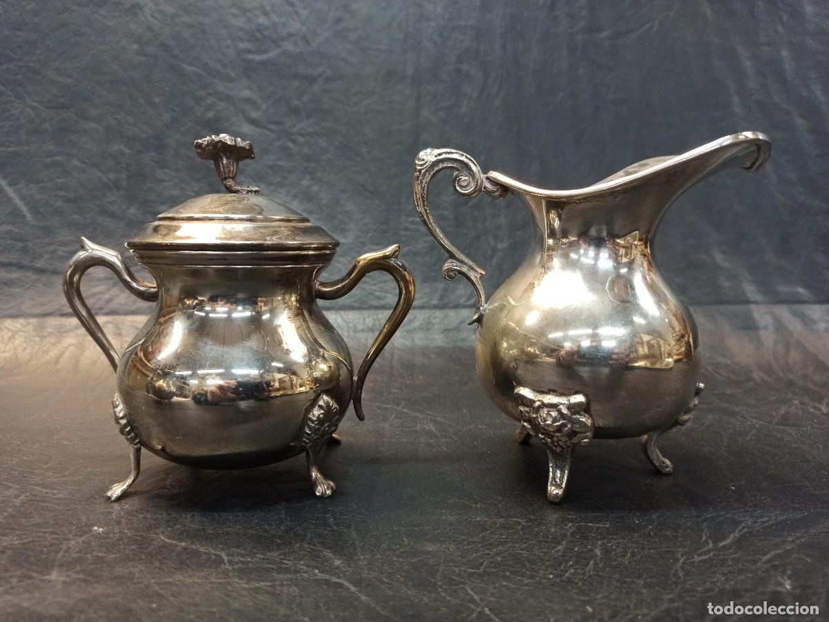 Vintage: Elegante conjunto de cafe. 4 piezas. C68 - Foto 4