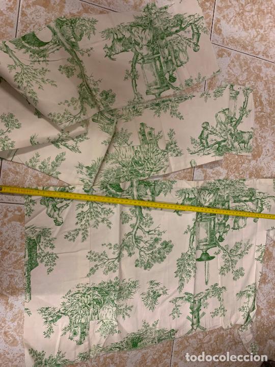 Vintage: Peque&ntilde;os retales de tela, ideal patchwork, neceser, eopa mu&ntilde;ecas&hellip;&hellip;. - Foto 2