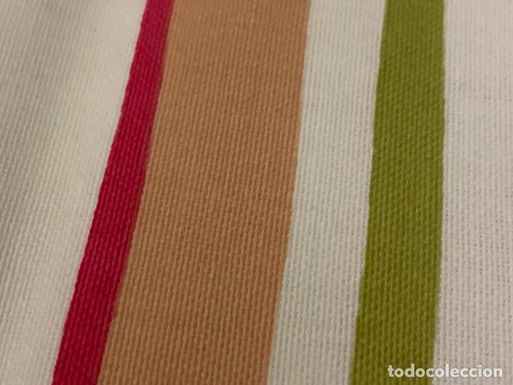 Vintage: Preciosa pieza de tela, ideal patchwork, neceser, eopa mu&ntilde;ecas&hellip;&hellip;.160x135cms - Foto 2