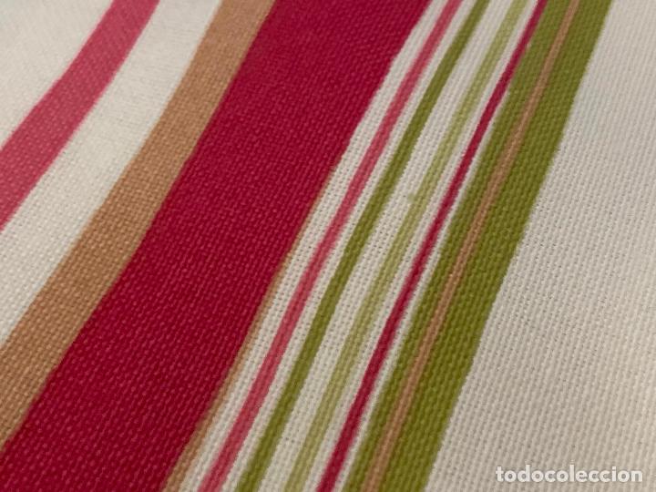 Vintage: Preciosa pieza de tela, ideal patchwork, neceser, eopa mu&ntilde;ecas&hellip;&hellip;.160x135cms - Foto 3