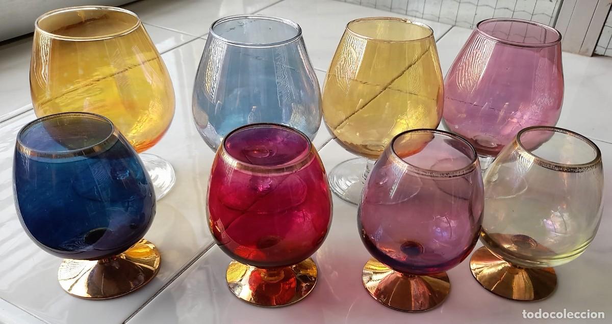 Vintage: COPAS DE CO&Ntilde;AC Y BRANDY - Foto 1
