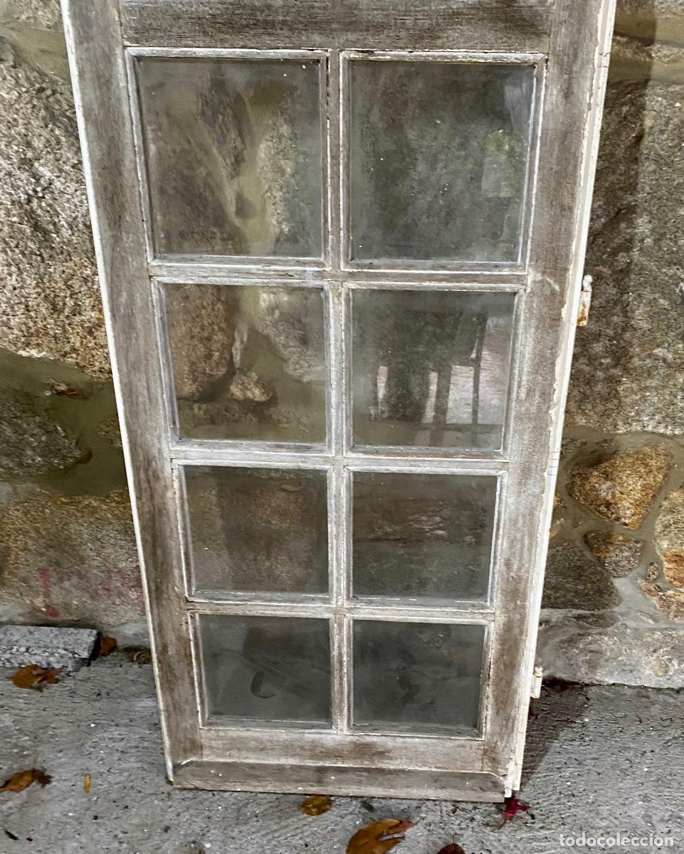 Vintage: Ventana pintada de blanco - Foto 8
