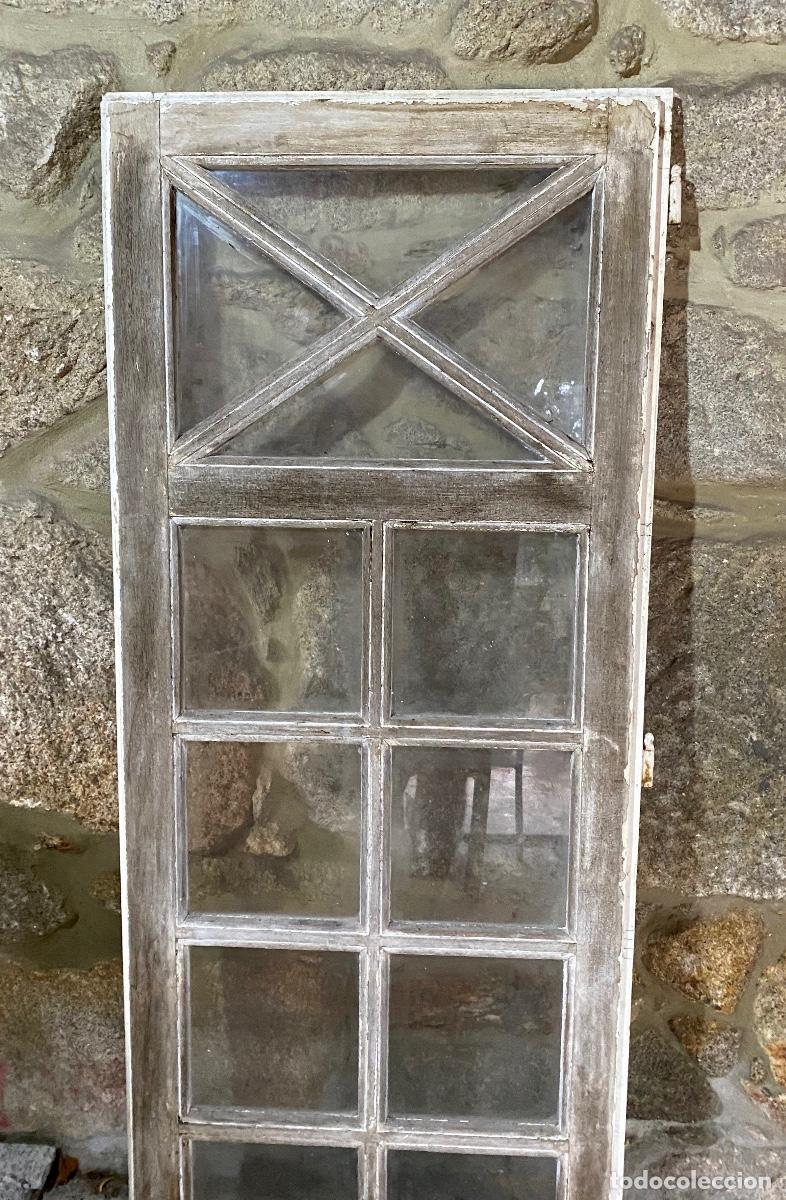 Vintage: Ventana pintada de blanco - Foto 9