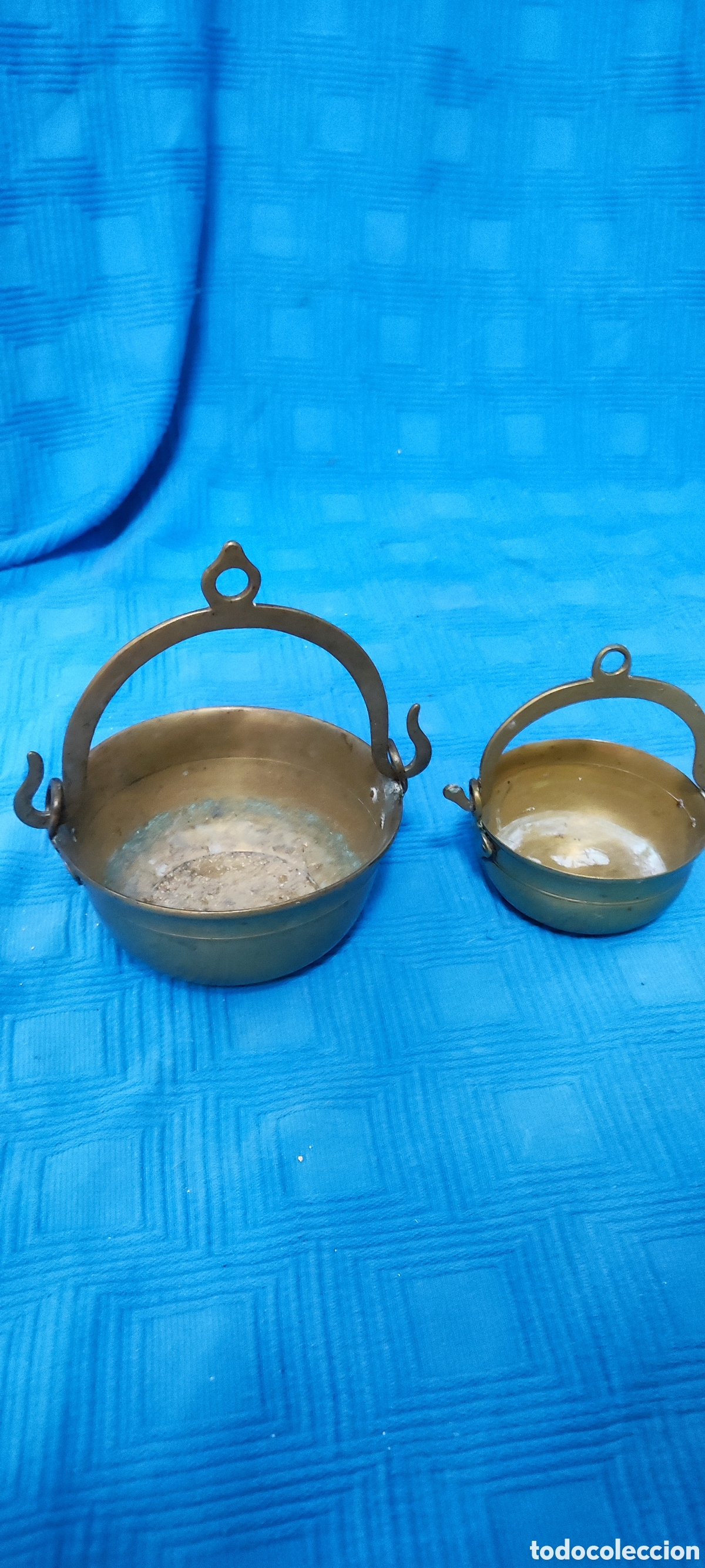 Vintage: Antiguos recipientes de bronce - Foto 2