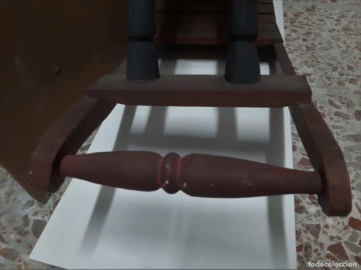 Vintage: ANTIGUO CABALLO BALANCIN MADERA - Foto 7