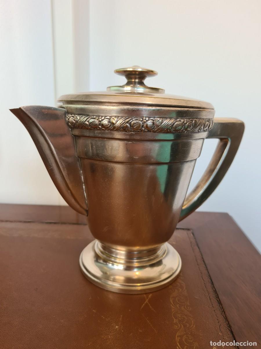 Vintage: TETERA METAL PLATEADO - Foto 1