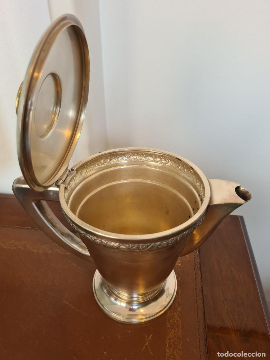Vintage: TETERA METAL PLATEADO - Foto 3