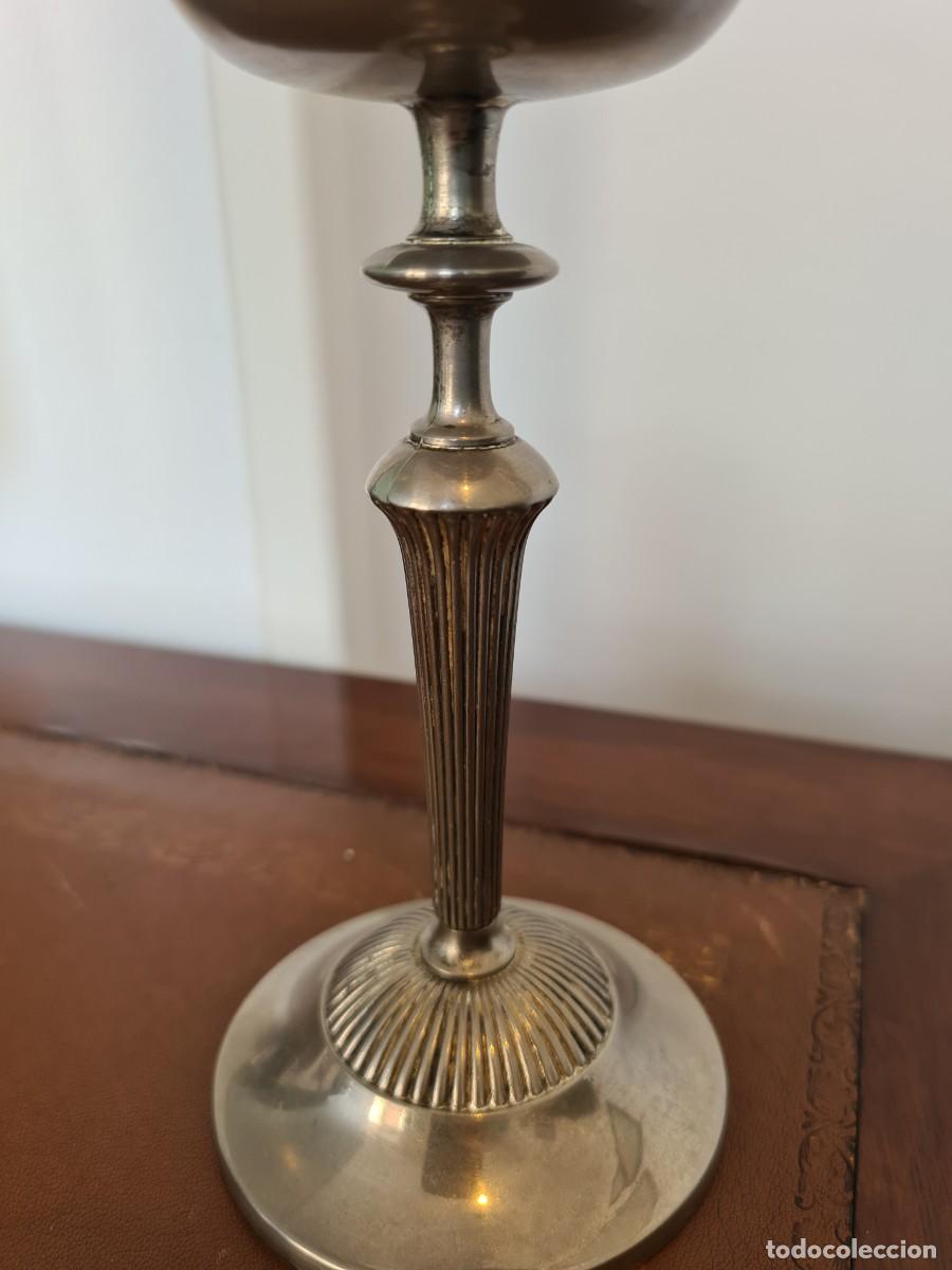 Vintage: CANDELERO METAL PLATEADO - Foto 3