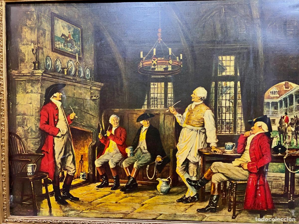 Vintage: -CUADRO LAMINA SOBRE LIENZO - Foto 3