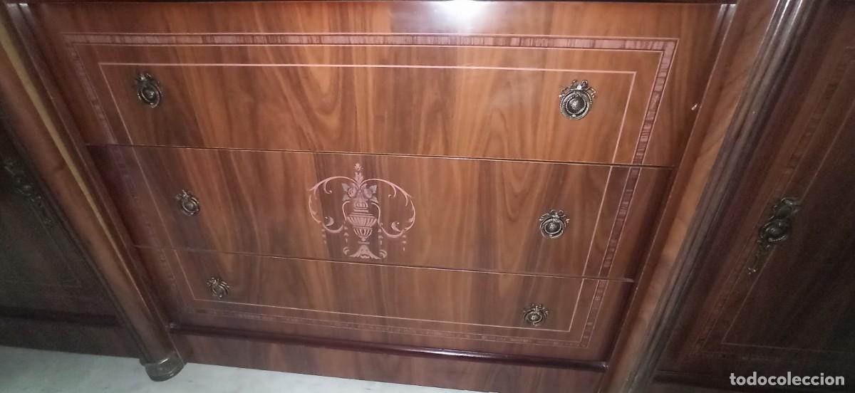 Vintage: APARADOR CL&Aacute;SICO DE MADERA - Foto 5