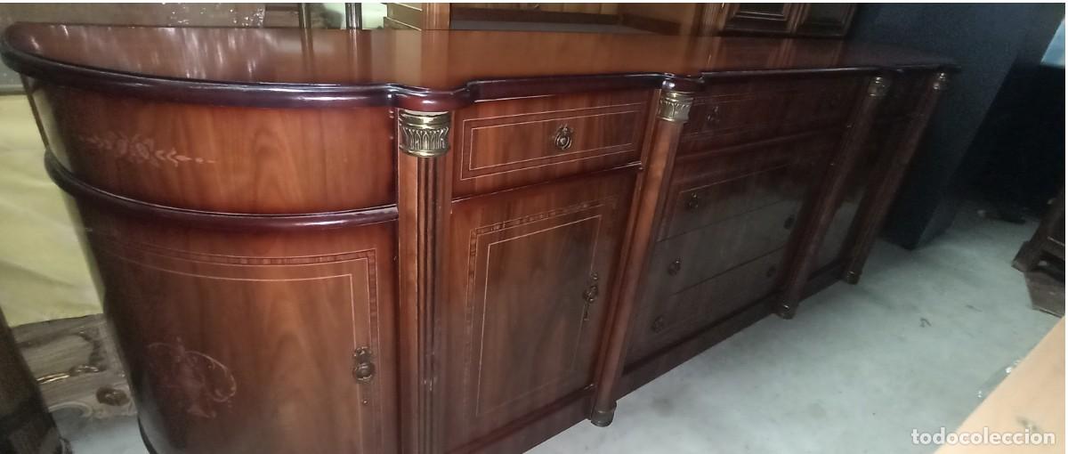 Vintage: APARADOR CL&Aacute;SICO DE MADERA - Foto 7