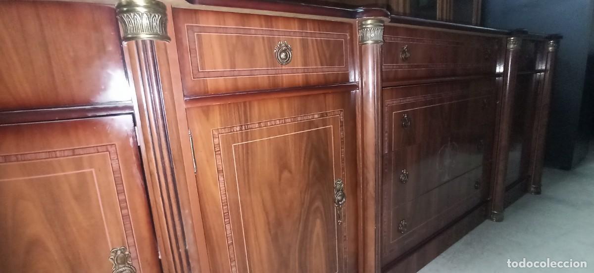 Vintage: APARADOR CL&Aacute;SICO DE MADERA - Foto 8