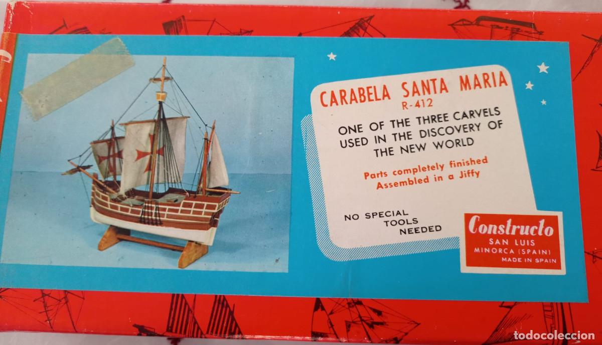 Vintage: KIT DE MADERA DE BARCO VINTAGE CONSTRUCTO UNIVERSAL MODELO R-412 - Foto 2
