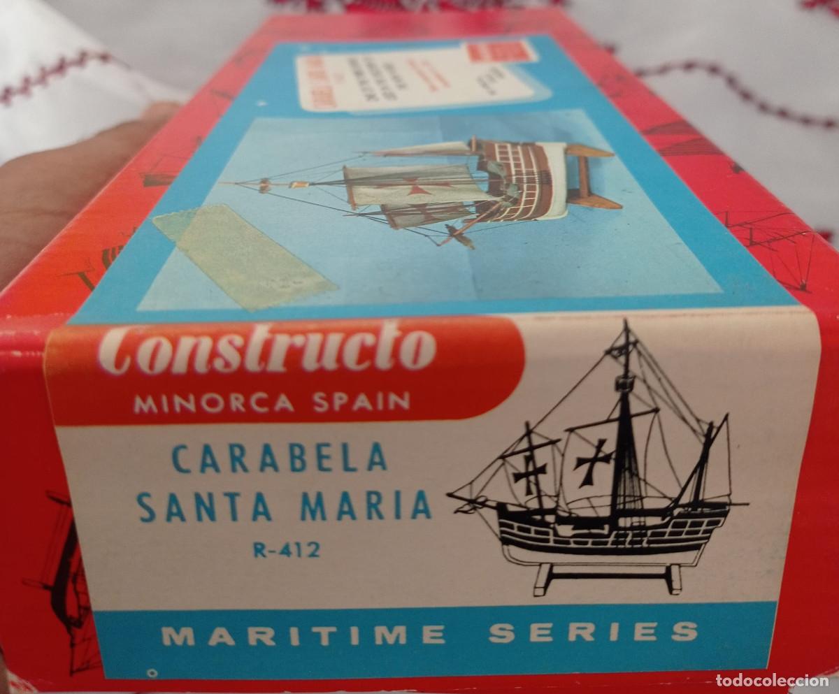 Vintage: KIT DE MADERA DE BARCO VINTAGE CONSTRUCTO UNIVERSAL MODELO R-412 - Foto 3