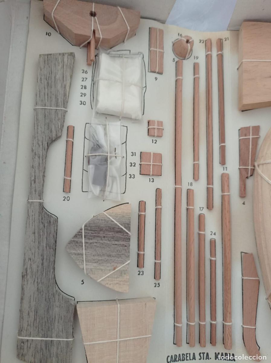 Vintage: KIT DE MADERA DE BARCO VINTAGE CONSTRUCTO UNIVERSAL MODELO R-412 - Foto 5