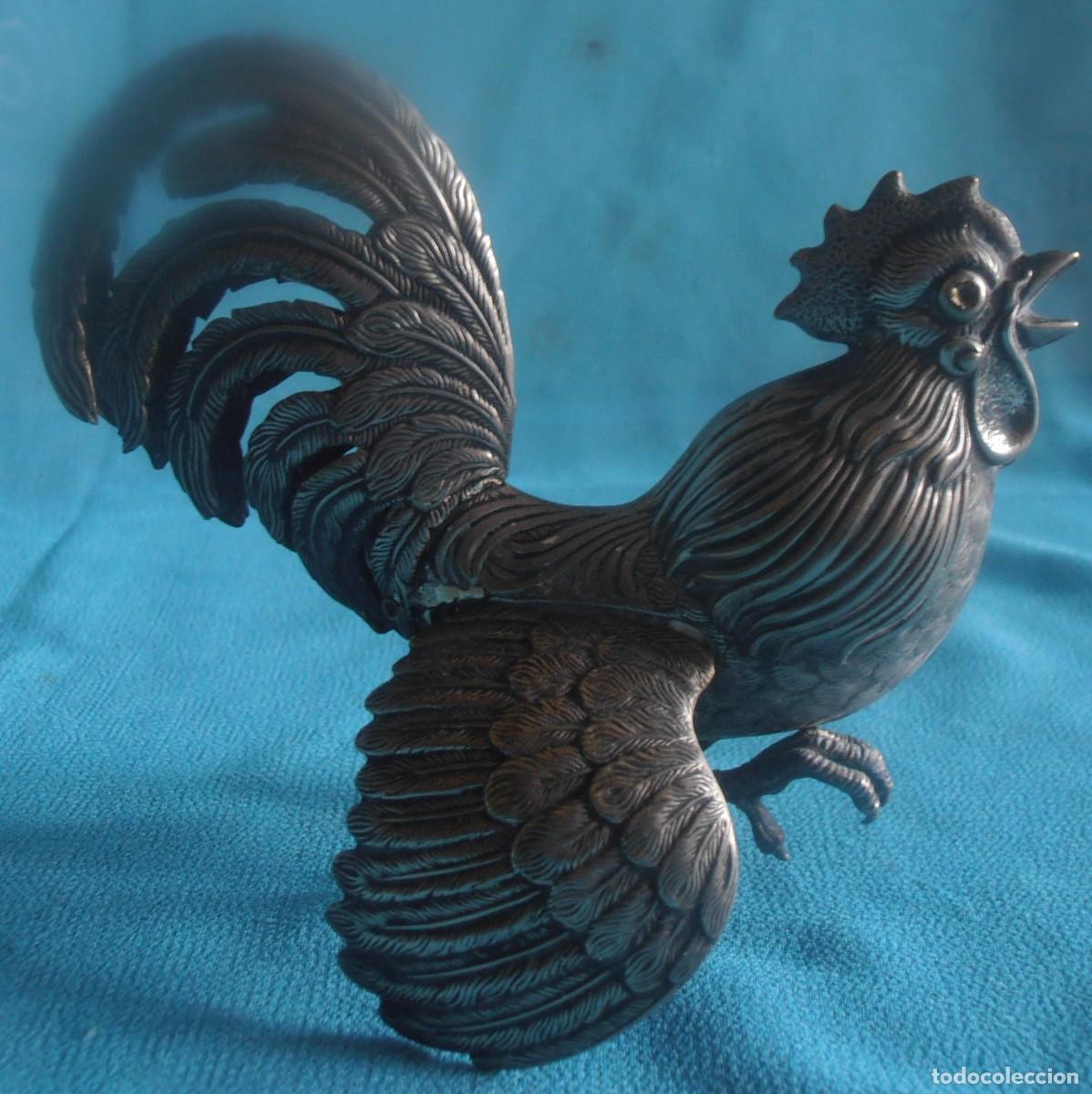 Vintage: GALLITO DE METAL - Foto 2