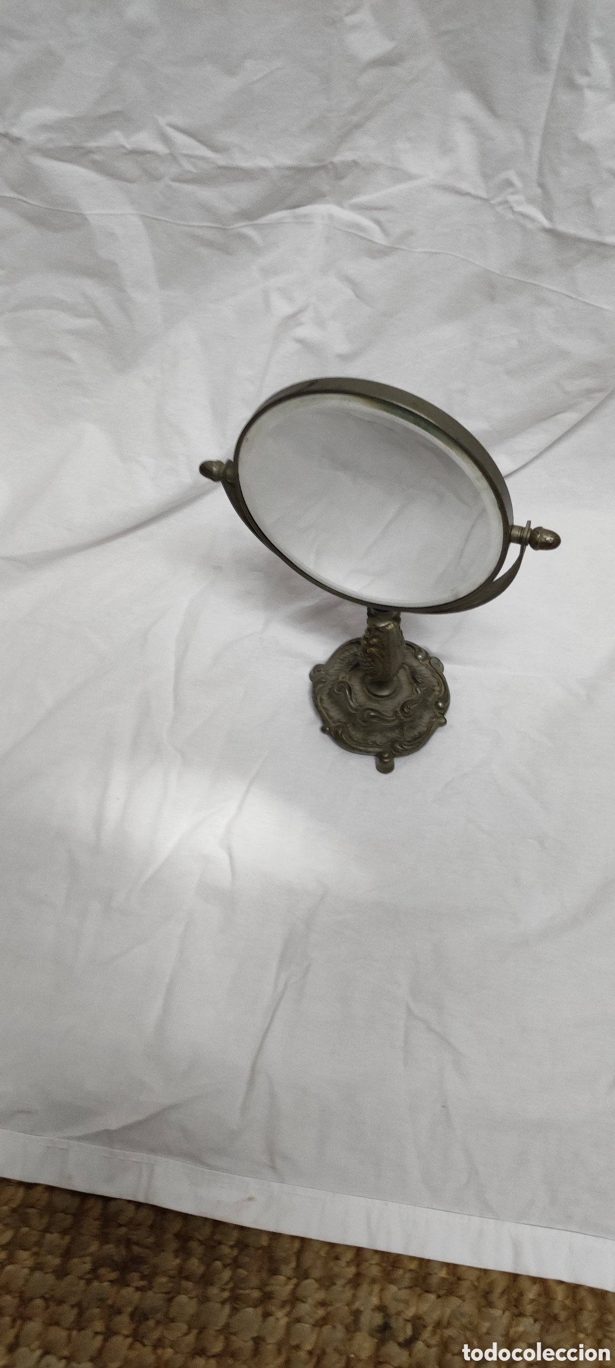 Vintage: Antiguo espejo de pi&eacute; - Foto 1