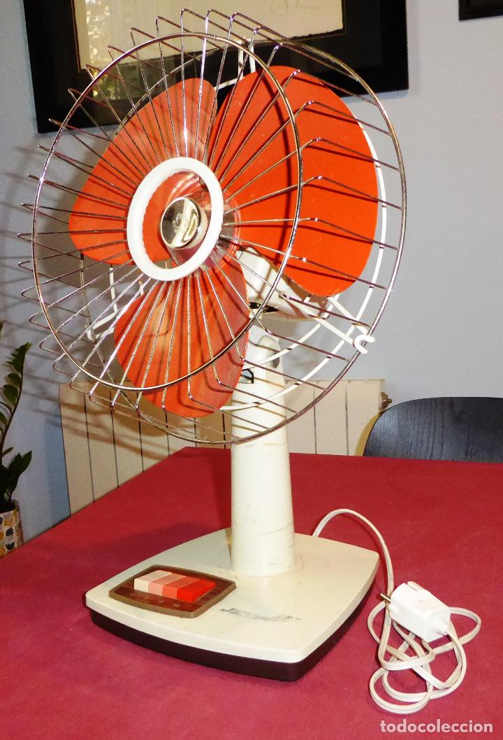 Vintage: VENTILADOR JET 12 - A&Ntilde;OS 70 - Foto 8