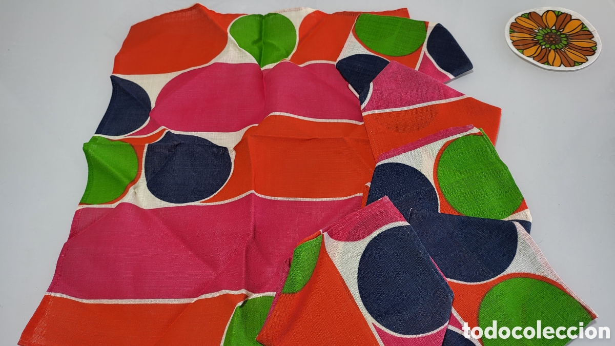 Vintage: VINTAGE LOTE 6 SERVILLETAS - Foto 2