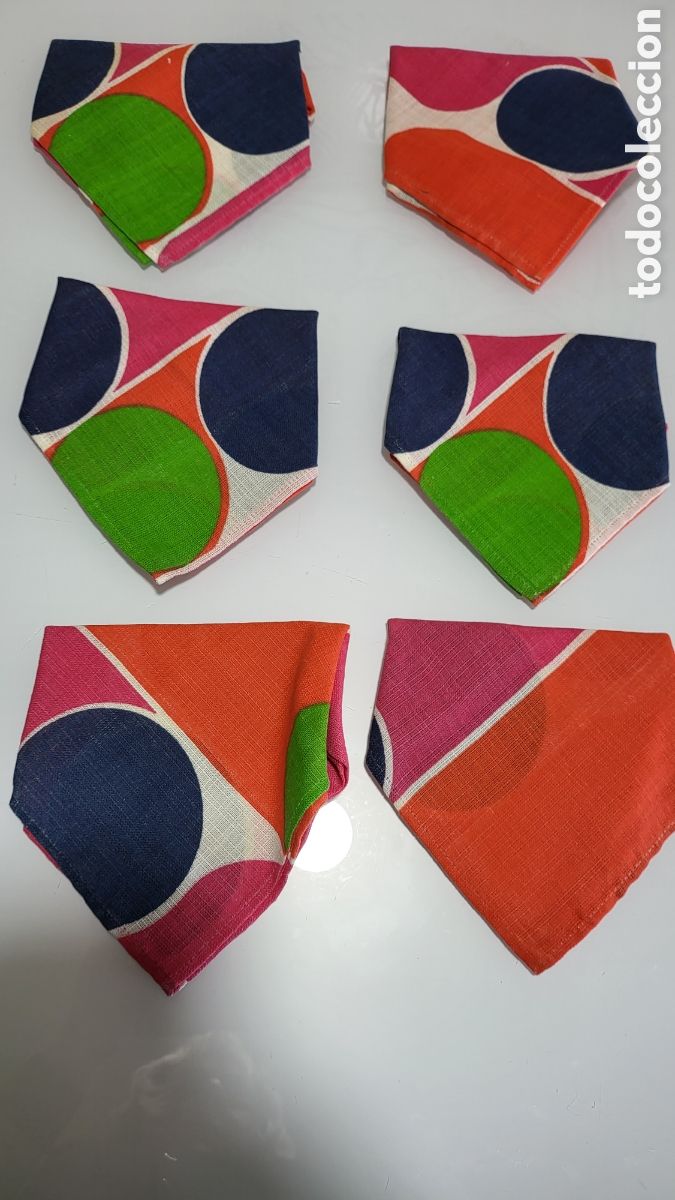 Vintage: VINTAGE LOTE 6 SERVILLETAS