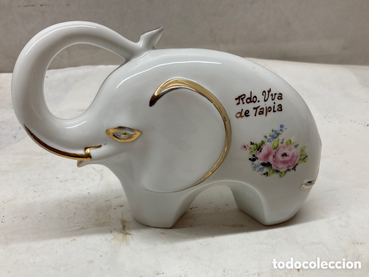 Vintage: Elefante de porcelana - Foto 2