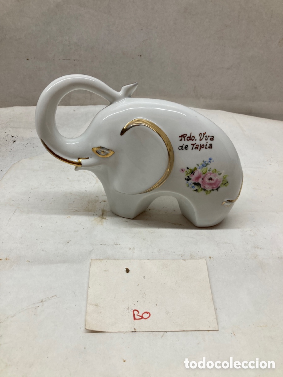 Vintage: Elefante de porcelana - Foto 1