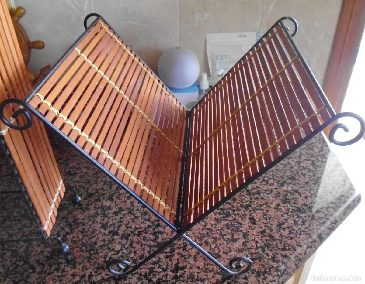 Vintage: Conjunto revistero mueble guarda CD DVD - Foto 3