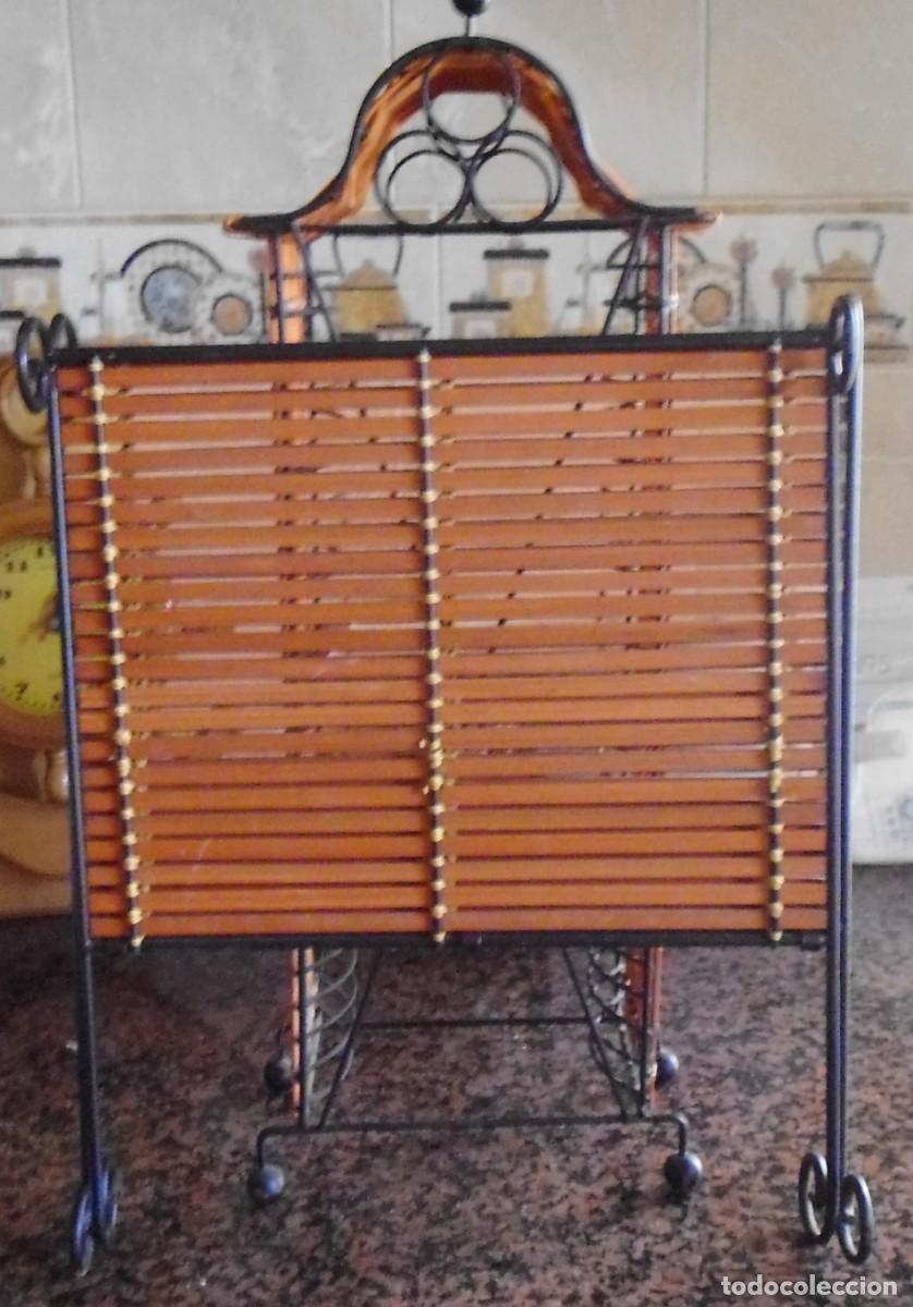 Vintage: Conjunto revistero mueble guarda CD DVD - Foto 5
