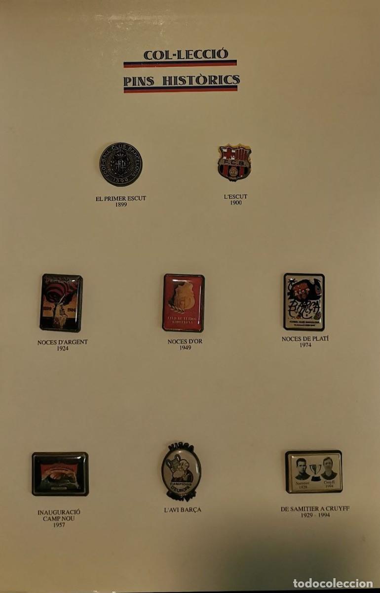 Vintage: COLECCI&Oacute;N PINS HIST&Ograve;RICS - BAR&Ccedil;A - Foto 4