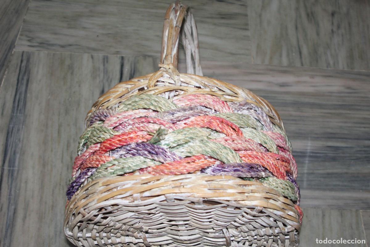 Vintage: CESTA PARA DECORACI&Oacute;N MACETERO, ETC. - Foto 1