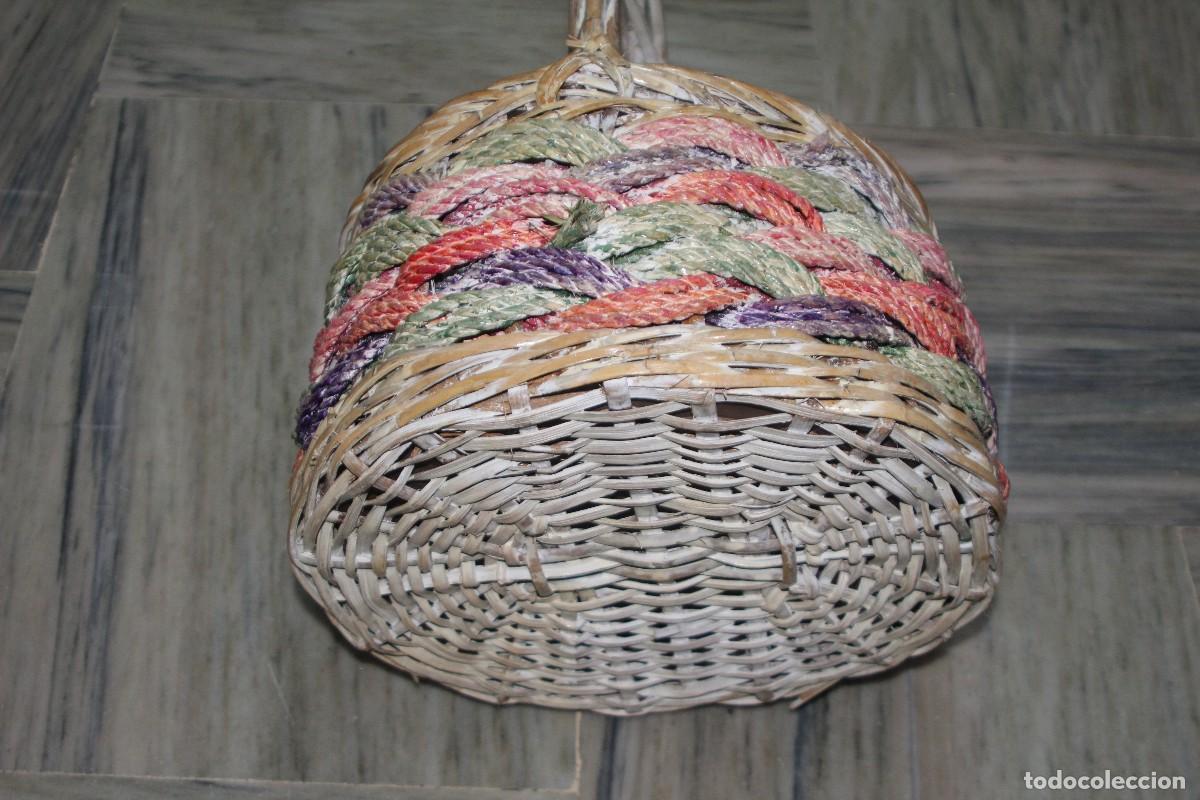 Vintage: CESTA PARA DECORACI&Oacute;N MACETERO, ETC. - Foto 2