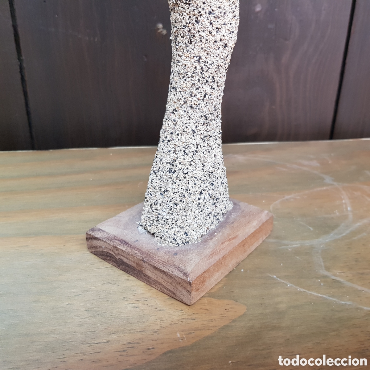 Vintage: MUJER TALLADA EN MADERA - Foto 6