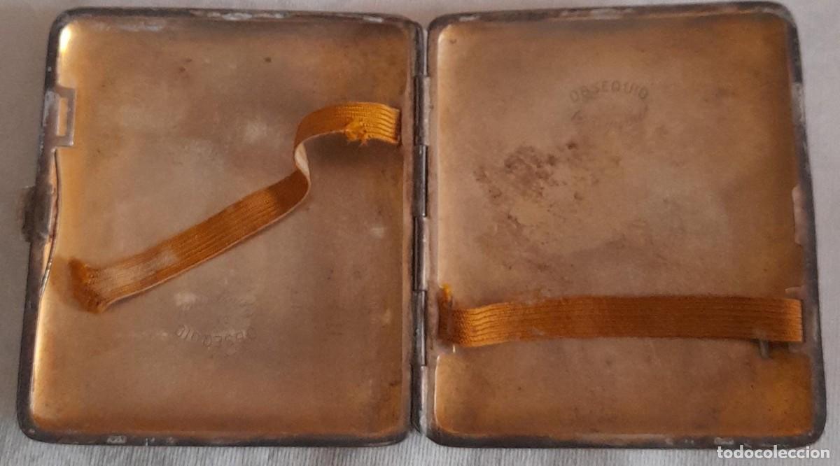 Vintage: PITILLERA MET&Aacute;LICA OBSEQUIO DE CEREGUMIL - Foto 3