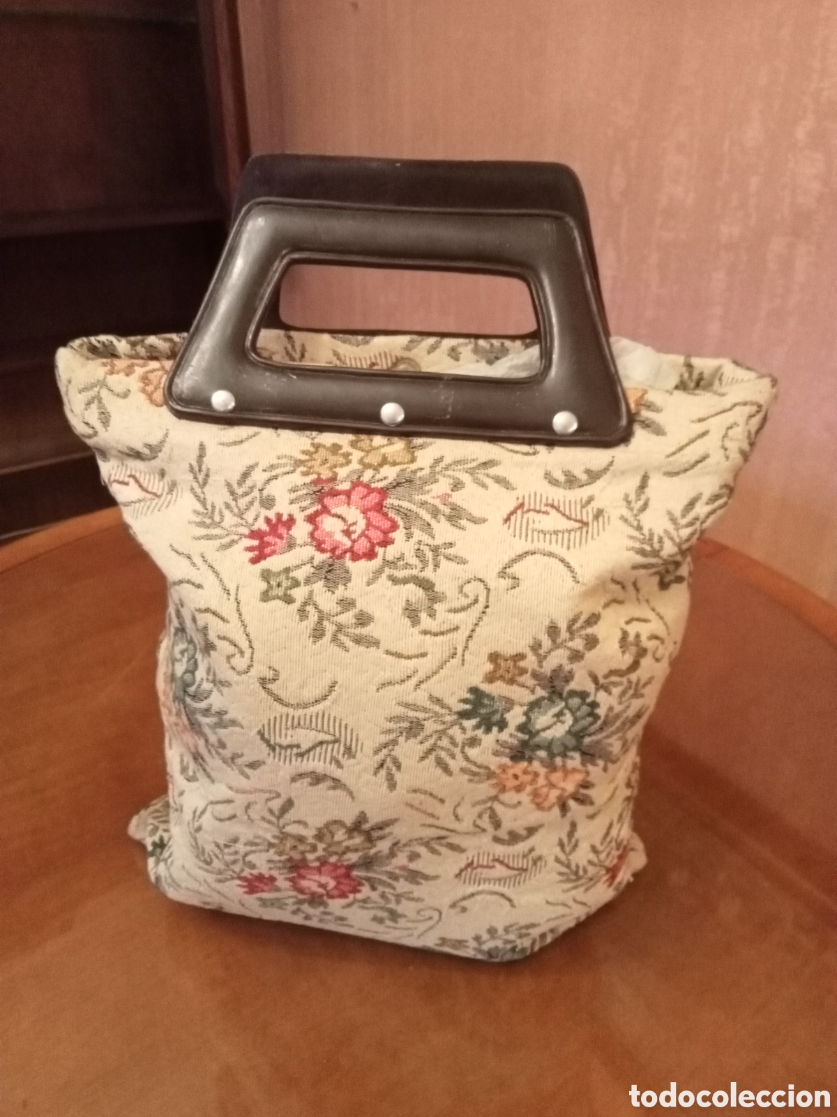 Vintage: BOLSA DE TELA PARA LA COSTURA