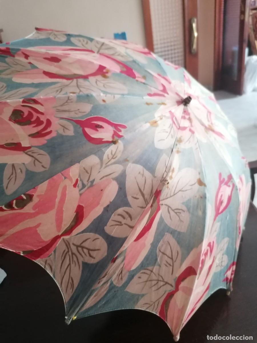 Vintage: Peque&ntilde;o parasol vintage - Foto 3