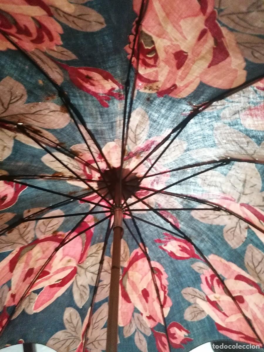 Vintage: Peque&ntilde;o parasol vintage - Foto 4